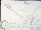 Plano de 1763 del presidio de San Sabá, los Adaes y San Antonio de Véxar